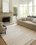 Loloi Chris Loves Julia Chris Collection CHR-02 Natural/Sage 7'-9'' x 9'-9'', .50" Pile Height, Area Rug