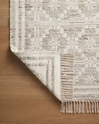 Loloi Angela Rose Rivers Collection RIV-02 Lagoon/Ivory 3'-6" x 5'-6" Reversible Accent Rug