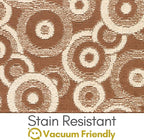 Custom Size Long Brown Hallway Runner Rug | Cut to Length 2'3" x 20' (Runner) | Non-Slip & Machine Washable | REMNAZ