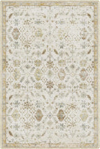 LUMI 5x8 Washable Area Rug for Living Room, Ultra Soft Traditional Vintage Rugs Non Slip with Rubber Backing, Low Profile, High Traffic, Stain Resistant Carpets, Ideal for Bedroom, Dining Room, Indoor