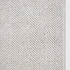 Well Woven Custom Size Hallway & Stair Runner- Harlow Pompeii Ivory 31 Inches Wide x 18 Feet Long Runner (31" x 18') Runner Rug - Modern Chevron Pattern, Ultra-Soft, Easy-Clean