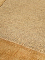 Rugsotic Carpets Hand Knotted Gabbeh Wool 9'x12' Area Rug Solid Gold L00111