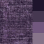 Kokia Abstract Area Rug Living Room 5x7 Washable Large Rug Bedroom Living Room Under Dining Table Soft Non Slip Stain Resistant Carpet Room Decor, Purple Rug, Oslo Dusty
