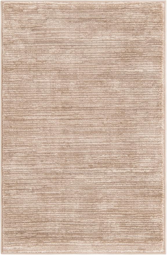 Unique Loom Finsbury Collection Area Rug - Kate (2' x 3' 1" Rectangle, Beige/ Ivory)