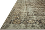 Loloi Magnolia Home by Joanna Gaines Sinclair Collection SIN-01 Pebble/Taupe 5'-0" x 7'-0", .25" Pile Height, Machine Washable, Area Rug