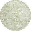 Addison Rugs Chantille ACN591 Aloe 8' x 8' Indoor Outdoor Round Rug, Easy Clean, Machine Washable, Non Shedding, Bedroom, Living Room, Dining Room, Kitchen, Patio Rug