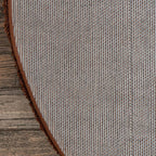 Unique Loom Solid Shag Collection Area Rug (3' 3" x 5' 3" Oval, Chocolate Brown)