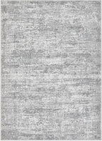 Area Rug Living Room Rugs - 6x9 Abstract Large Soft Indoor Washable Rug Neutral Modern Low Pile Carpet for Bedroom Dining Room Farmhouse Home Office - Vintage Grey