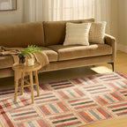 Nourison Home Nordic Multicolor 5' x 7' Area Rug - Easy Clean, Non Shedding, Bed Room, Living Room, Dining Room, Kitchen (5' x 7')