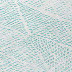 Addison Rugs Chantille ACN591 Aqua 8' x 8' Indoor Outdoor Round Rug, Easy Clean, Machine Washable, Non Shedding, Bedroom, Living Room, Dining Room, Kitchen, Patio Rug
