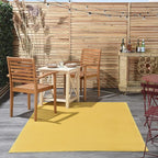 Nourison Home Nourison Essentials Yellow 5' x 7' Area Rug - Easy Clean, Non Shedding, Bed Room, Living Room, Dining Room, Kitchen (5' x 7')