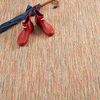 Dash & Albert Clay Multi Machine Washable Rug, 4 X 6 Feet, Multi Stripe Pattern
