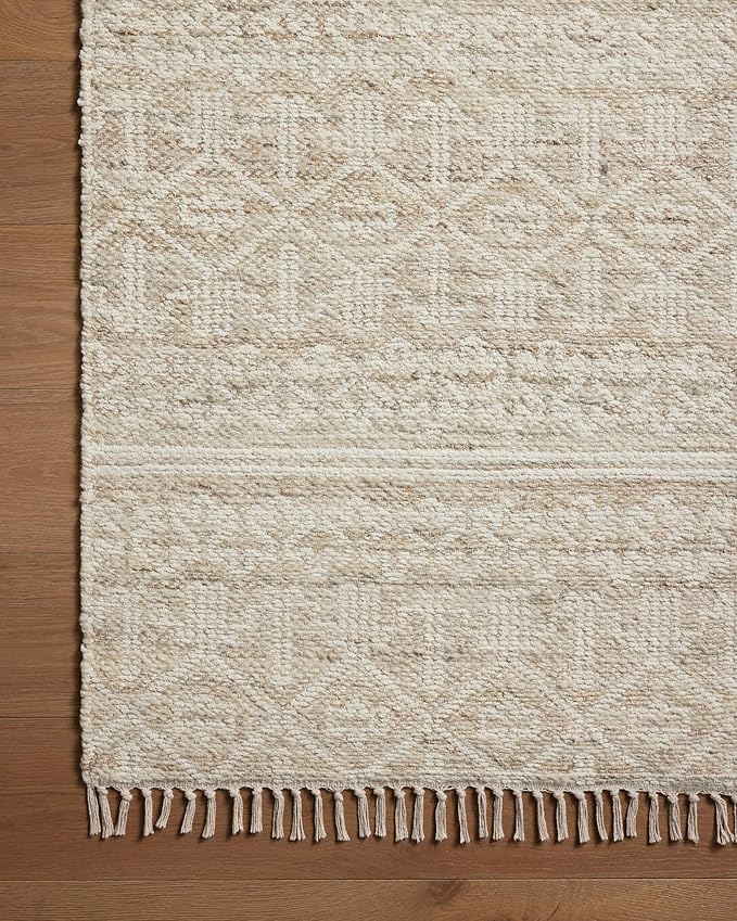 Loloi Angela Rose Rivers Collection RIV-03 Sand/Ivory 2'-6" x 7'-6" Reversible Runner Rug