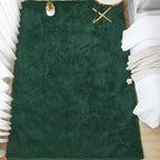 Andency Emerald Green Soft Area Rugs for Living Room Bedroom, 3x5 Non-Slip Fluffy Shag Carpet, Indoor Floor Fuzzy Shaggy Living Room Plush Rug for Kids Dorm Nursery Home Decor Aesthetic