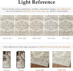 3x5 Area Rug Beige Washable Office Vintage Distressed Carpet Bedroom Indoor Medallion Floral Living Room Non Slip Retro Throw Floor Mat for Dining Room Kitchen Bathroom