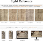 Brown 6x9 Area Rug for Living Room Washable Vintage Distressed Large Carpet Bedroom Low Pile Non Slip Indoor Soft Retro Throw Accent Rug Office Kitchen Bathroom Dining Room