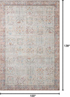 Loloi Rifle Paper Co. Maison Collection MAO-08 Cream 8'-4" x 11'-6", .19" Pile Height, Area Rug