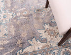 Unique Loom Salzburg Collection Classic Traditional Design Oriental Inspired Border Area Rug (3' 3 x 5' 3 Rectangular, Gray/Beige)