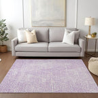 Addison Rugs Chantille ACN591 Purple 9' x 12' Indoor Outdoor Area Rug, Easy Clean, Machine Washable, Non Shedding, Bedroom, Living Room, Dining Room, Kitchen, Patio Rug