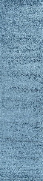 JONATHAN Y Haze Solid Low-Pile Turquoise Runner Rug 2x10, Coastal,Bohemian,Minimalist,Classic, Easy-Cleaning for Living Room,Bedroom,Kitchen,Pet Friendly,Non-Shedding (SEU100H-210)