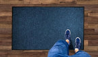 WaterHog Diamond | Commercial-Grade Entrance Mat with Rubber Border – Indoor/Outdoor, Quick Drying, Stain Resistant Door Mat (Navy, 3' x 5')