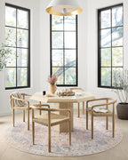 Loloi Skye Collection SKY-01 Blush/Grey 2'-6" x 10'-0" Runner Rug