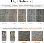 Grey Brown Runner Rug 2x6 Vintage Carpet Hallway Long Indoor Kitchen Washable Living Room Low Pile Traditional Distressed Retro Accent Throw Rug Non Slip Laundry Bathroom Office Dining Room