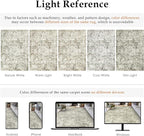 5x7 Area Rug Washable Vintage Neutral Living Room Carpet Large Indoor Non Slip Taupe Bedroom Distressed Low Pile Retro Accent Throw Rug for Dining Room