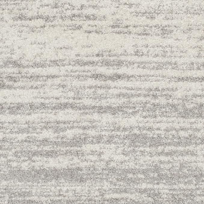 SAFAVIEH Area Rug 3x5 - Adirondack Collection - Ivory & Silver, Modern Ombre Design, Non Shedding & Easy to Clean, Ideal for Living Room, Bedroom, Office, Dining Space (ADR113B)