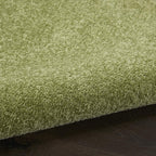 Nourison Home Nourison Essentials Green 2'2" x 20' Area Rug - Easy Clean, Non Shedding, Bed Room, Living Room, Dining Room, Kitchen (20' Runner)