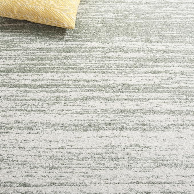 SAFAVIEH Area Rug 3x5 - Adirondack Collection - Sage & Ivory, Modern Ombre Design, Non Shedding & Easy to Clean, Ideal for Living Room, Bedroom, Office, Dining Space (ADR113X)