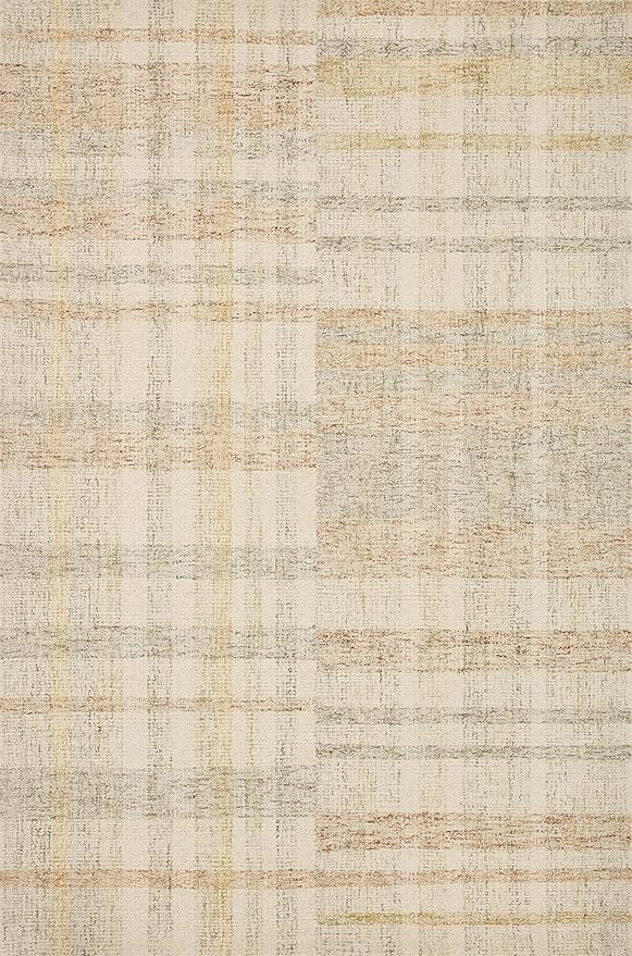 Loloi Chris Loves Julia Chris Collection CHR-04 Natural/Multi 2'-6'' x 9'-9'', .50" Pile Height, Runner Rug