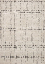Loloi Darby Collection DAR-06 Sand/Dk. Grey 2'-7" x 8'-0" Runner Rug