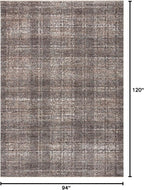 Loloi Angela Rose Ember Collection EMB-05 Graphite/Multi 7'-10" x 10' Area Rug