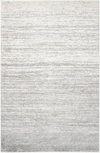 SAFAVIEH Area Rug 6x9 - Adirondack Collection - Ivory & Silver, Modern Ombre Design, Non Shedding & Easy to Clean, Ideal for Living Room, Bedroom, Office, Dining Space (ADR113B)