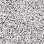 SAFAVIEH Dallas Shag Collection Area Rug - 8' Square, Grey & Ivory, Trellis Design, Non-Shedding & Easy Care, 1.5-inch Thick Ideal for High Traffic Areas in Living Room, Bedroom (SGD257G)