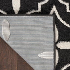 Nourison Home Nourison Essentials Black Ivory 8' x 10' Area Rug - Easy Clean, Non Shedding, Bed Room, Living Room, Dining Room, Kitchen (8' x 10')