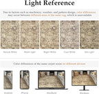 6x9 Area Rug Washable Vintage Neutral Living Room Carpet Large Indoor Non Slip Brown Bedroom Distressed Low Pile Retro Accent Throw Rug for Dining Room