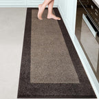 Machine Washable Kitchen Rug 24" x 84", Non Slip Kitchen Mat for Floor, Absorbent Entrance Runner Rug for Bedroom, Hallway, Bathroom, Door (Roll Packing)