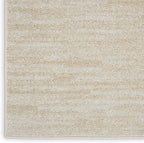 Nourison Home Nourison Essentials Ivory Beige 2'2" x 10' Area Rug - Easy Clean, Non Shedding, Bed Room, Living Room, Dining Room, Kitchen (10' Runner)