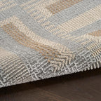 Nourison Home Nordic Grey Multicolor 5' x 7' Scandinavian Area Rug - Easy Clean, Non Shedding, Bed Room, Living Room, Dining Room, Kitchen (5' x 7')