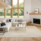 Nourison Home Suncoast Grey 9' x 12' Area Rug - Easy Clean, Non Shedding, Bed Room, Living Room, Dining Room, Kitchen (9' x 12')