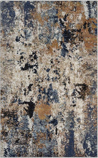 Keen Home Design Area Rugs - 12x15 Non-Shedding, Abstract Rugs for Kitchen, Living Room, Bedroom, Dining Room, Entryway - Size: 12' x 15', Multi