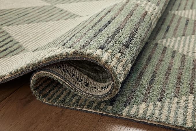 Loloi Chris Loves Julia Francis Collection FRA-01 Spa/Granite 8'-6" x 12' Area Rug