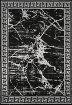 GLORY RUGS Area Rugs Marble 5x7 Black Gray Carpet Modern Abstract Rug Living Room Dining Bedroom Rug