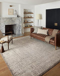 Loloi Darby Collection DAR-04 Ivory/Stone 5'-3" x 7'-6" Area Rug