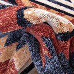 Well Woven Tulsa Lea Crimson Traditional Southwestern Tribal 7'10" x 9'10" Area Rug