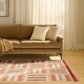 Nourison Home Nordic Multicolor 5' x 7' Area Rug - Easy Clean, Non Shedding, Bed Room, Living Room, Dining Room, Kitchen (5' x 7')