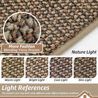 BEQHAUSE Hallway Runner Rugs 2x6, Hallway Rug Non-Slip Washable(Rolled-Up NO Creases), Runner Rug Absorbent Stain Resistant Hall Rug Carpet Runner, Entryway Rugs Floor Mat Laundry Room Rugs, Taupe