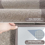 Machine Washable Runner Rug 32" x 96", Non Slip Kitchen Mat for Floor, Absorbent Entryway Rug for Kitchen, Bedroom, Living Room, Hallway, Door (Roll Packing)